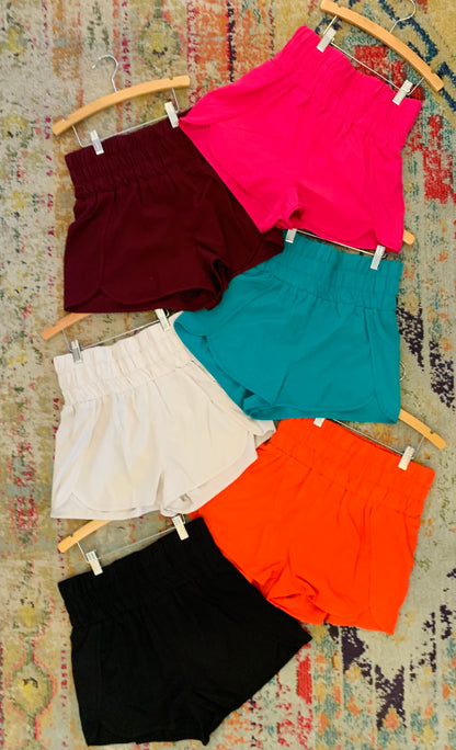 Orange Athletic Shorts