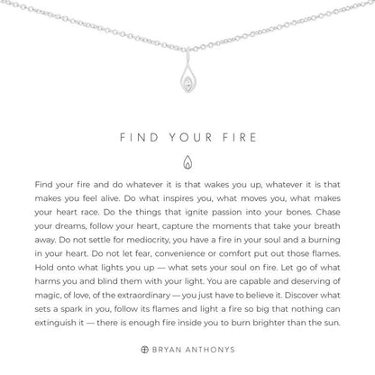 Find Your Fire Necklace by Bryan Anthonys