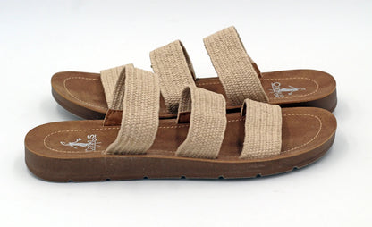 Natural Woven Dafne Sandals