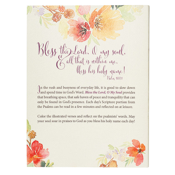 Bless The Lord, O My Soul Coloring Devotional