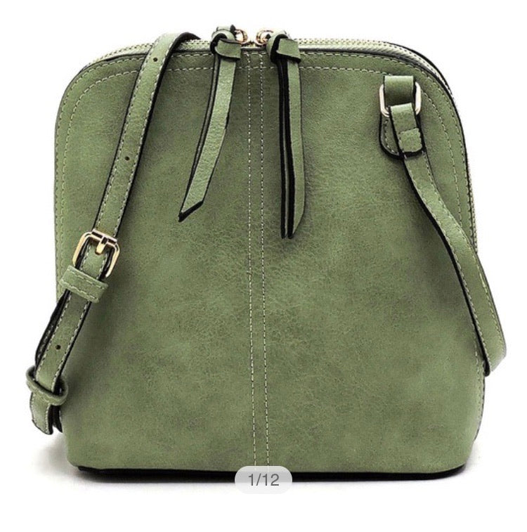 Sage Green Crossbody Purse