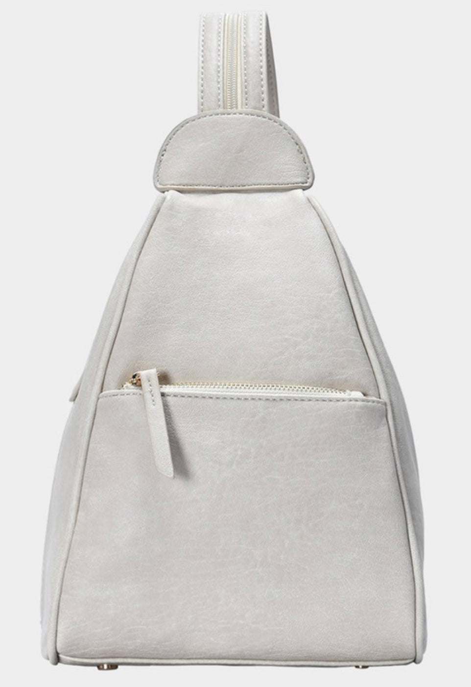 Leather Sling Backpack