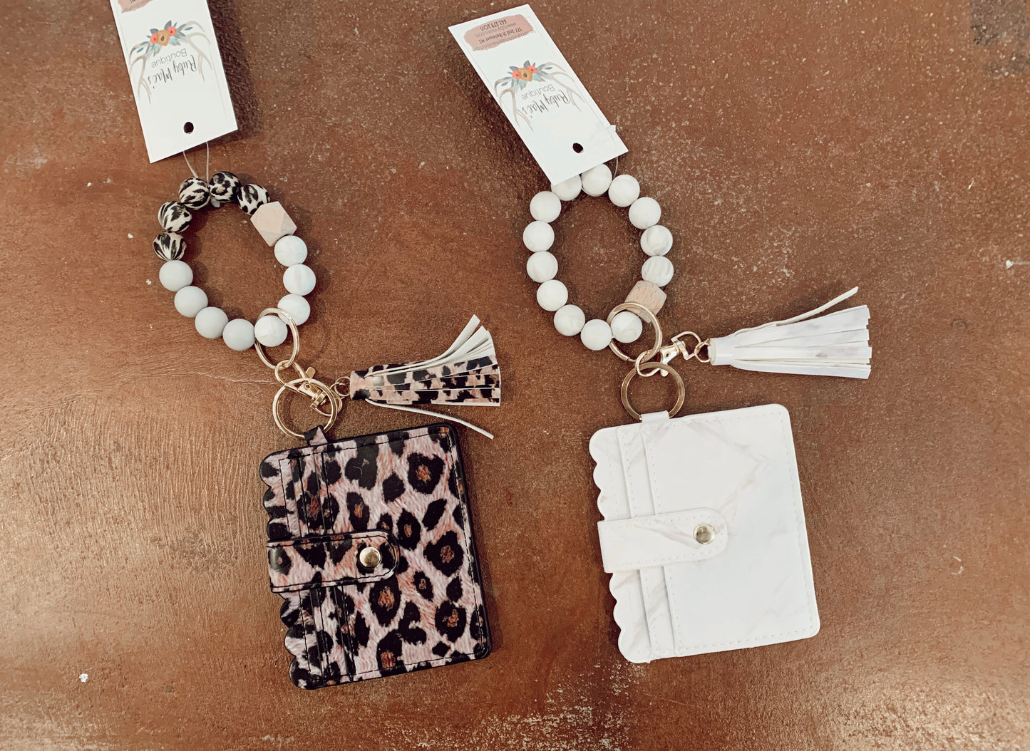 Silicone Combo Key Ring Wallet