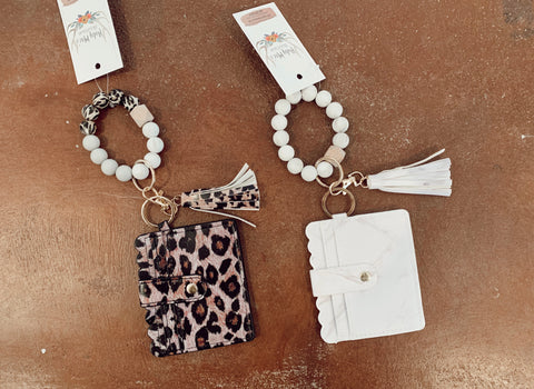 Silicone Combo Key Ring Wallet