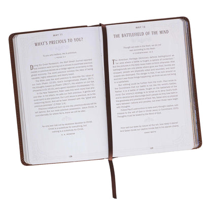 Walking With God Brown Devotional