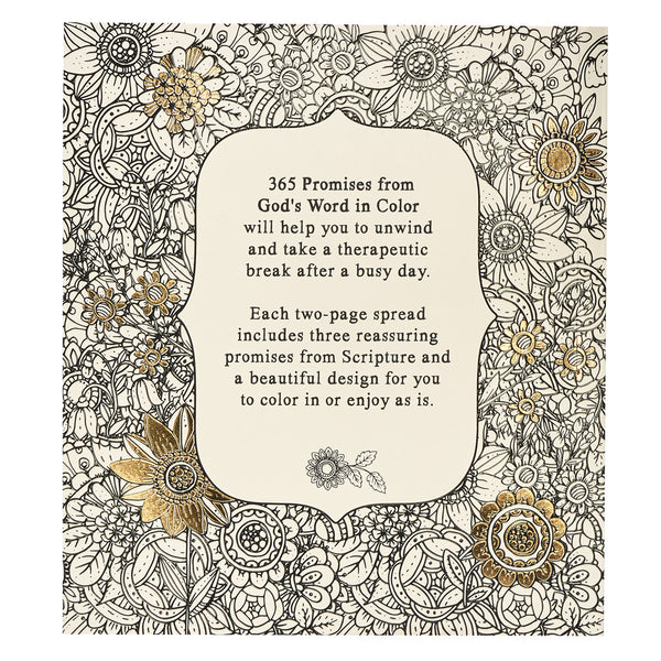 365 Promises From God’s Word Coloring Book