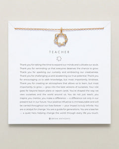 Teacher Necklace by Bryan Anthonys