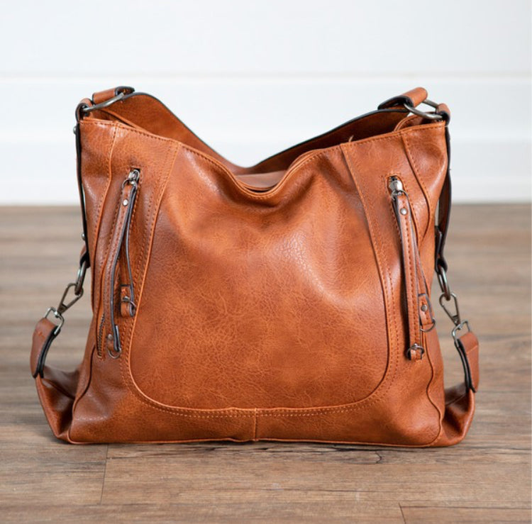 Vegan Leather Handbag Purse