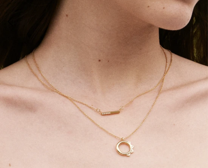 Blank Slate Necklace by Bryan Anthonys