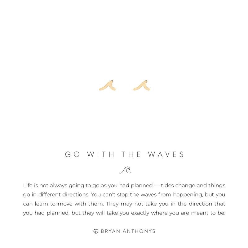 Go With The Waves Earrings by Bryan Anthonys