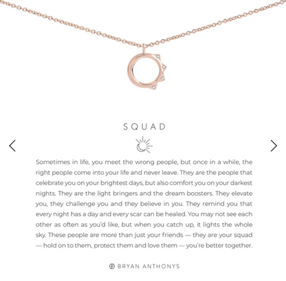 Squad Necklace by Bryan Anthonys