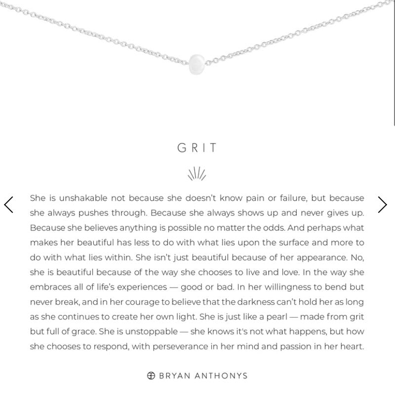 Grit Necklace by Bryan Anthonys
