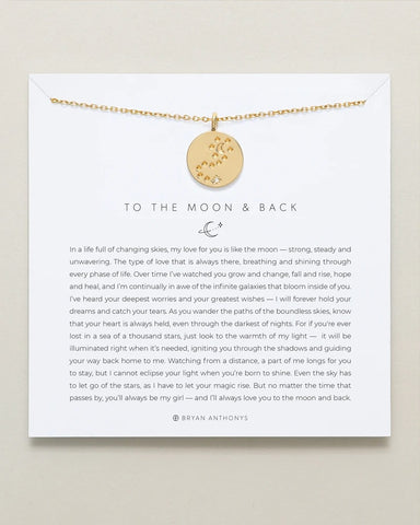To the Moon and Back Necklace by Bryan Anthonys