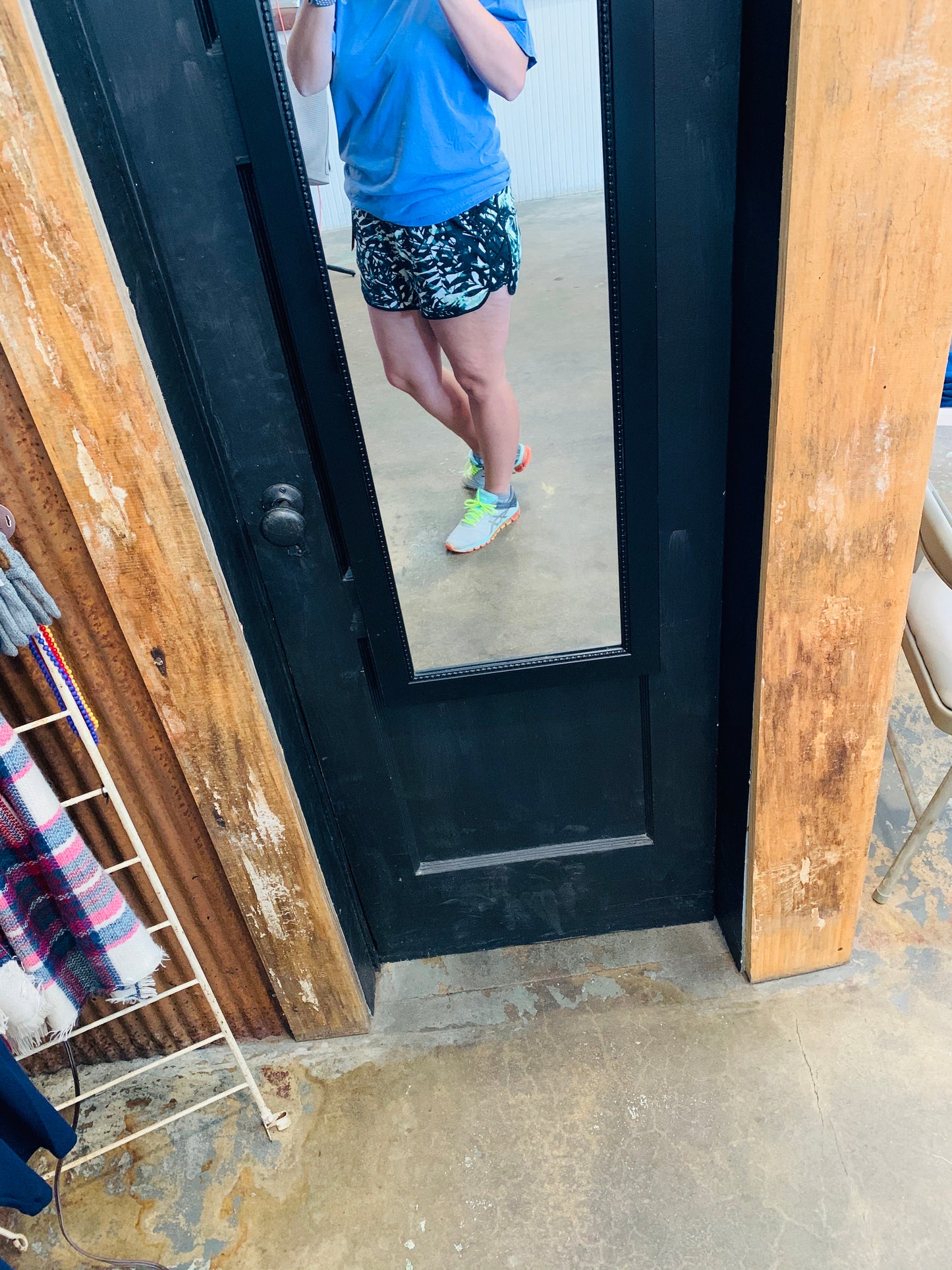Multi Color Athletic Shorts- Plus