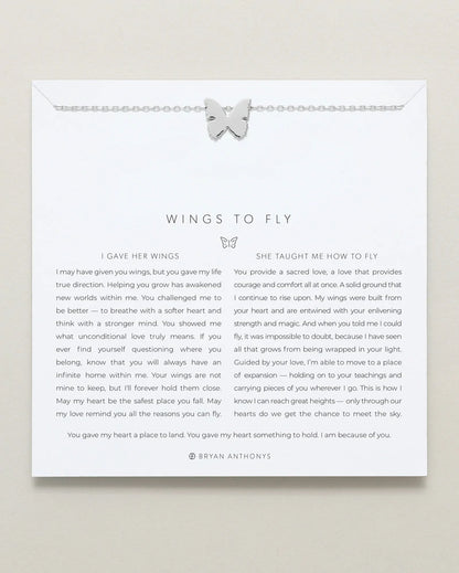 Wings To Fly Necklace by Bryan Anthonys