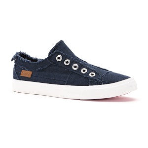 Babalu Navy No Lace Sneakers