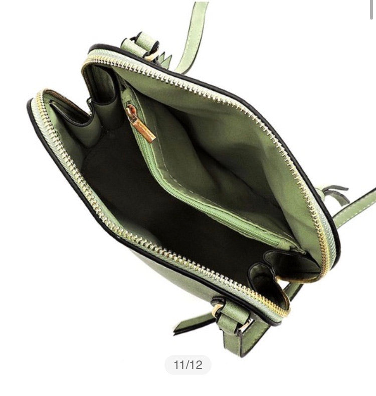 Sage Green Crossbody Purse