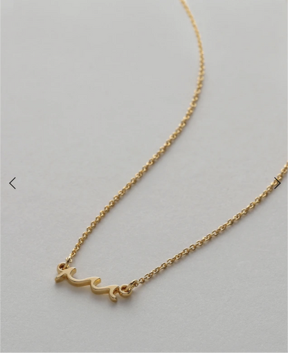 Go With The Waves Necklace by Bryan Anthonys