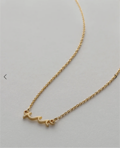 Go With The Waves Necklace by Bryan Anthonys