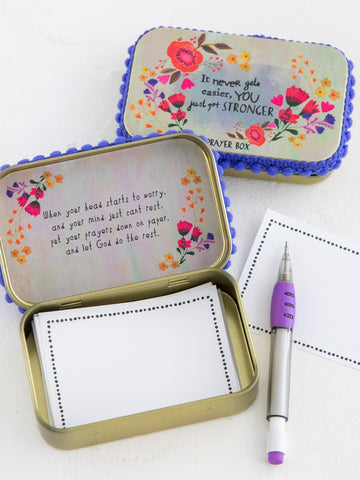 You Get Stronger. Prayer Box
