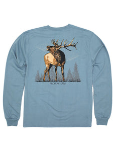 Elk Steel Blue Long-sleeve