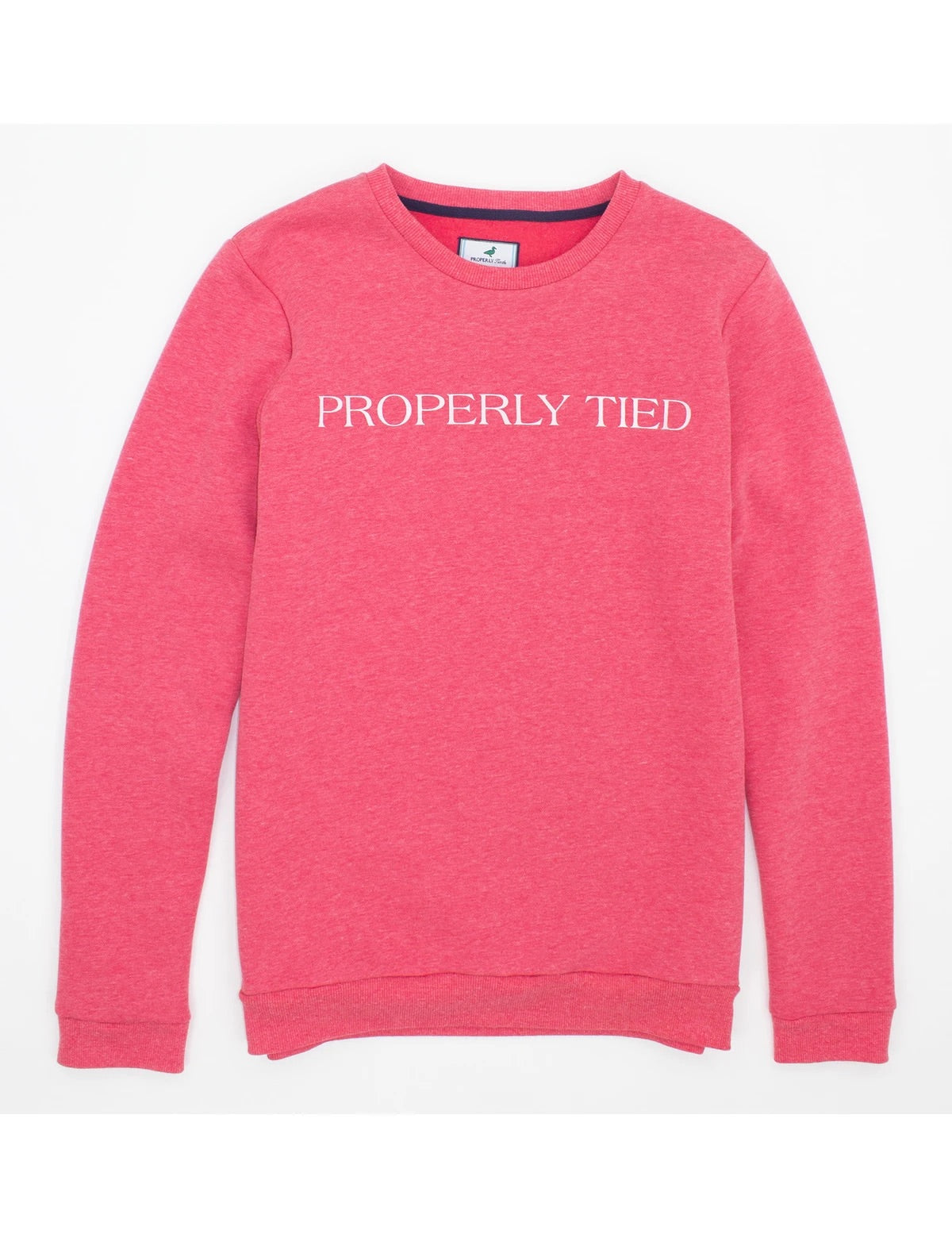 Deane Printed Crew Azalea Heather