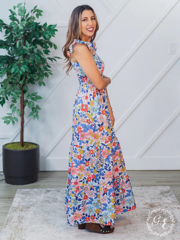 Floral Summer Maxi Dress