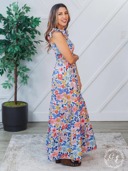 Floral Summer Maxi Dress