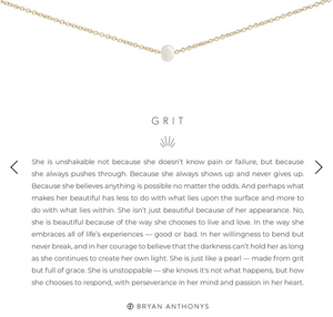 Grit Necklace by Bryan Anthonys