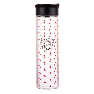 Water Bottle Glass Teacher Work Of Heart