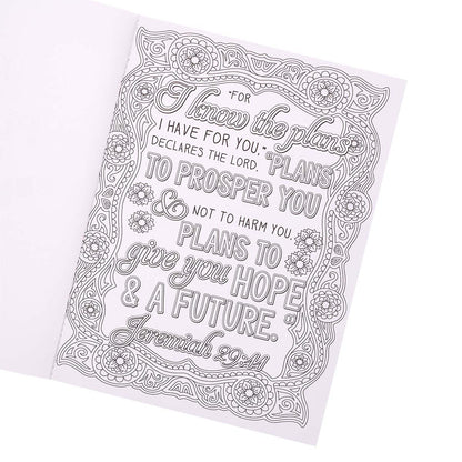 Inspirational Coloring Book w/ Verses