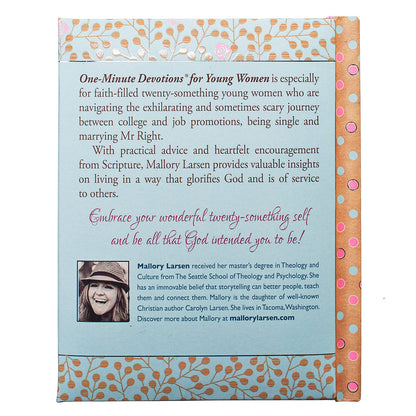 One Minute Devotions for Young Women Book