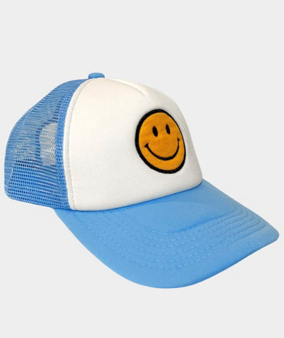 Smiley Face Baseball Cap (Multiple Colors)