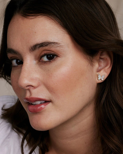 Wings To Fly Stud Earrings by Bryan Anthonys