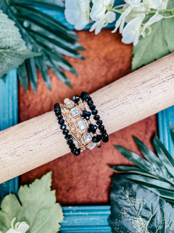 Midnight Vibes Bracelet Stack