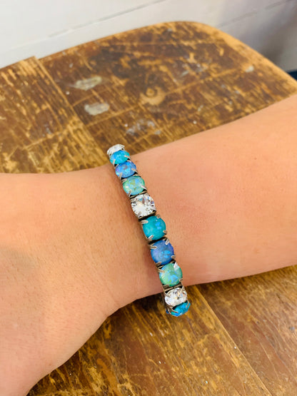 Swarosvki Crystal Shades of Blue Bracelet - BB