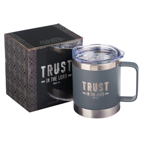 Trust in the Lord Stainless Steel Travel Mug