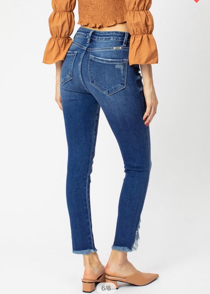 KanCan High Rise Ankle Skinny Jeans